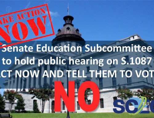 Action Alert – S.1087 Senate Education Subcommittee Scheduled